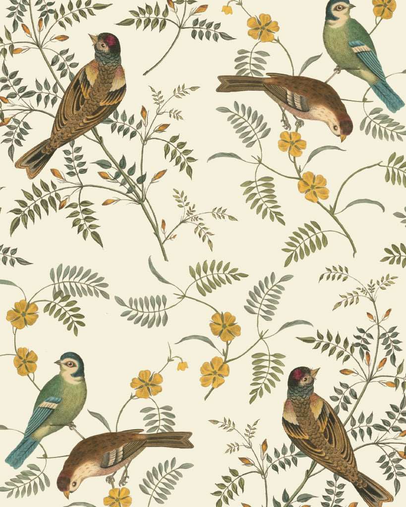 Annie Sloan Decoupage Papers RHS Songbirds