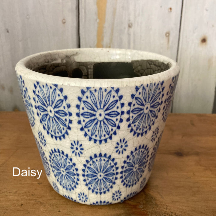 Daisy Design Dutch Style Flowerpot