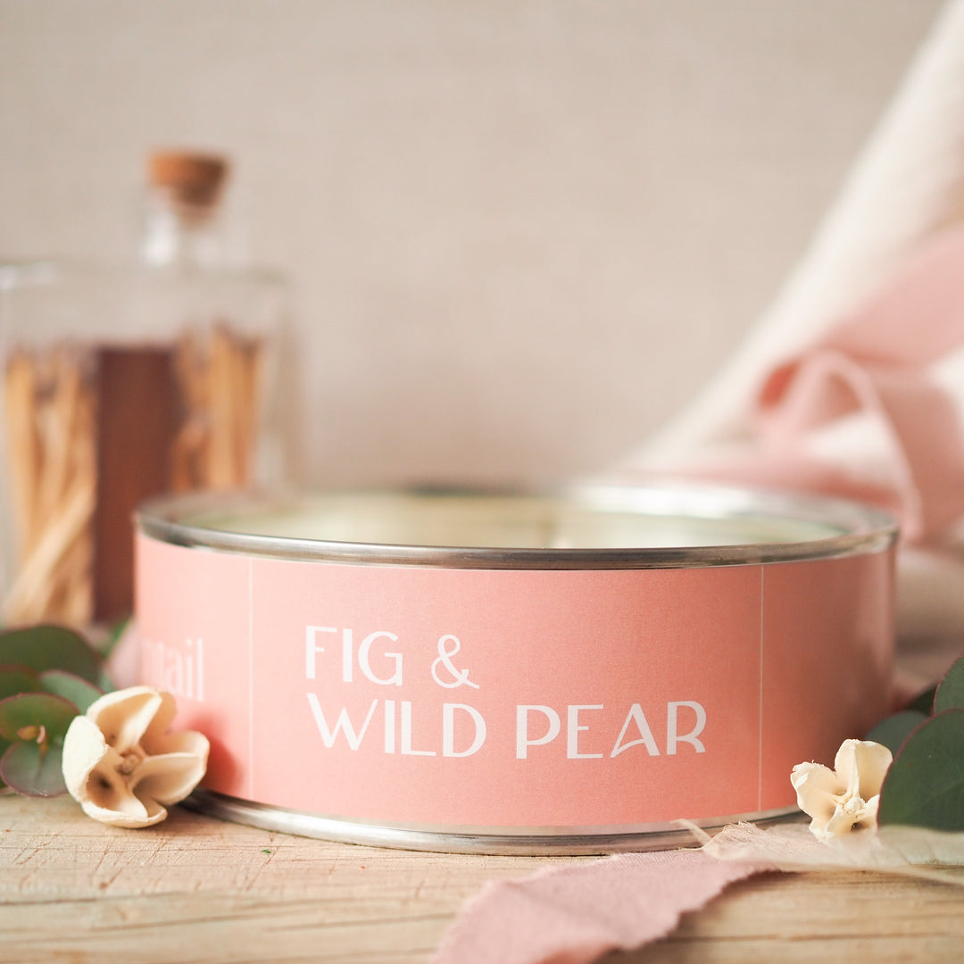Fig and Wild Pear Triple Wick Pintail Candle for sale at Source for the Goose