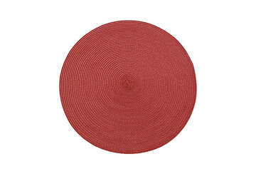 Circular Merlot Red Placemat for sale at Source for the Goose 
