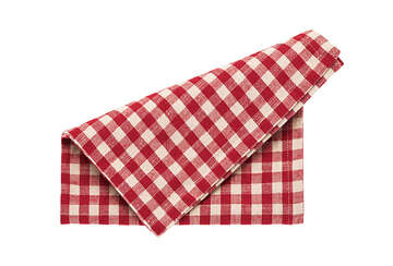 Red Gingham Napkin Set