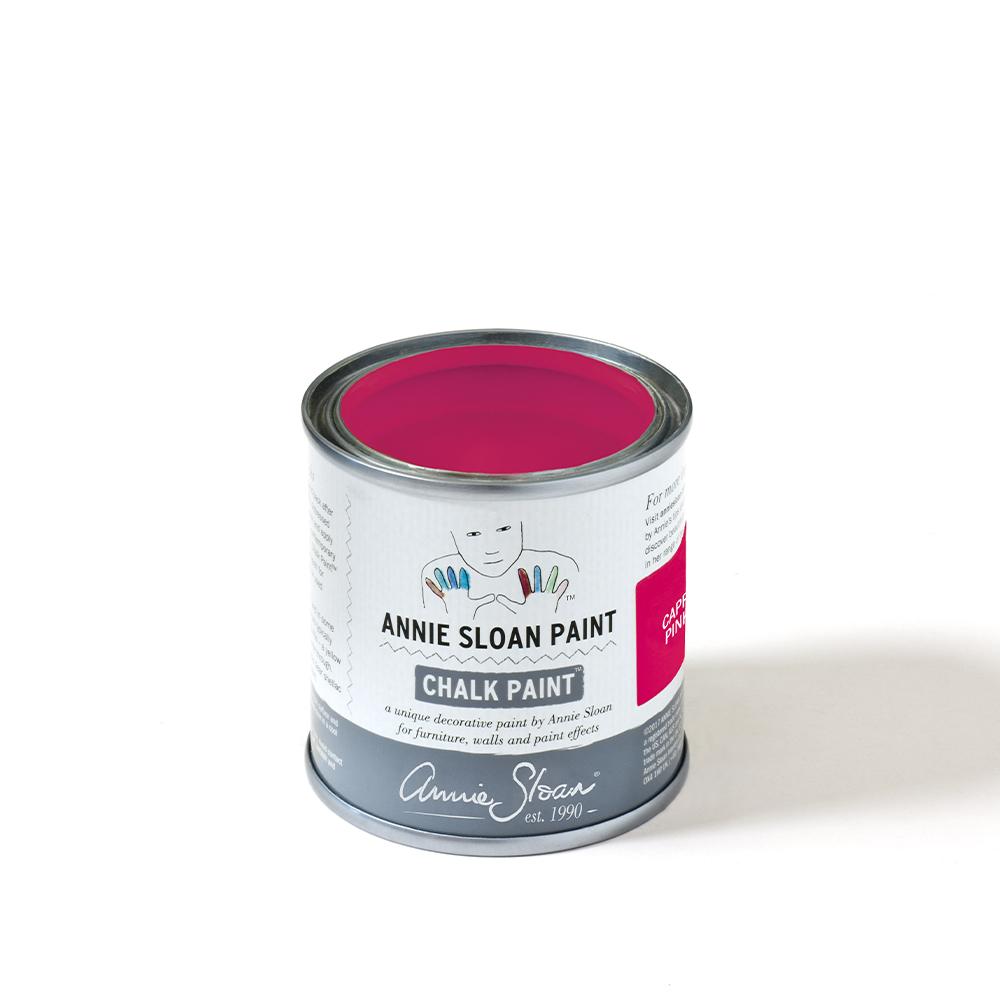 120ml Capri Pink Chalk Paint by Annie Sloan for sale at Source for the Goose, Devon, UK
