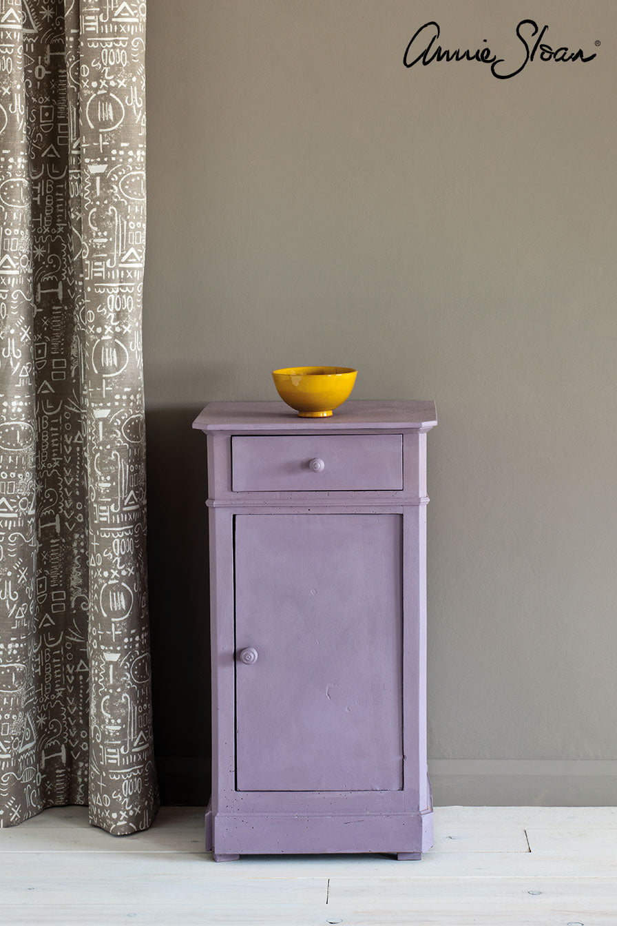 Small cupboard painted in Annie Sloan Emile Chalk Paint