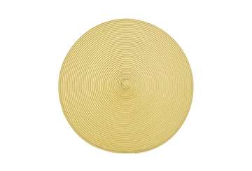 Circular Saffron Yellow Placemat, tableware for sale at Source for the Goose, Devon