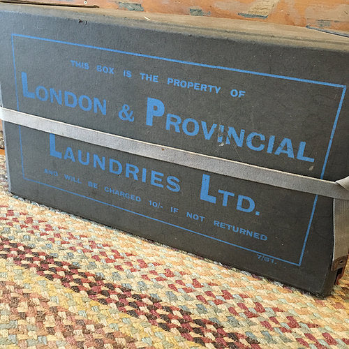 Vintage Laundry Box, storage box