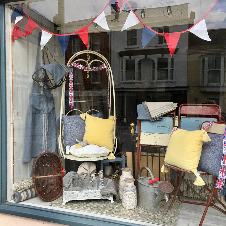 The bunting is out for Source for the Goose's first facebook Live