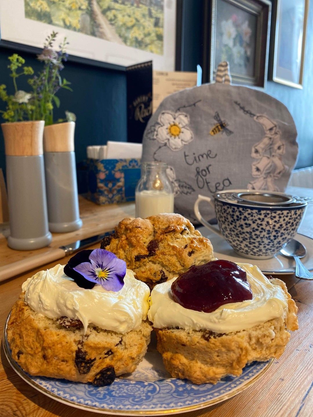 Bring out the vintage and retro homeware for National Cream Tea Day
