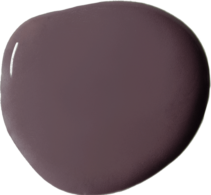120ml Tyrian Plum Chalk Paint®: deep maroon purple paint sample from Source for the Goose, Devon.