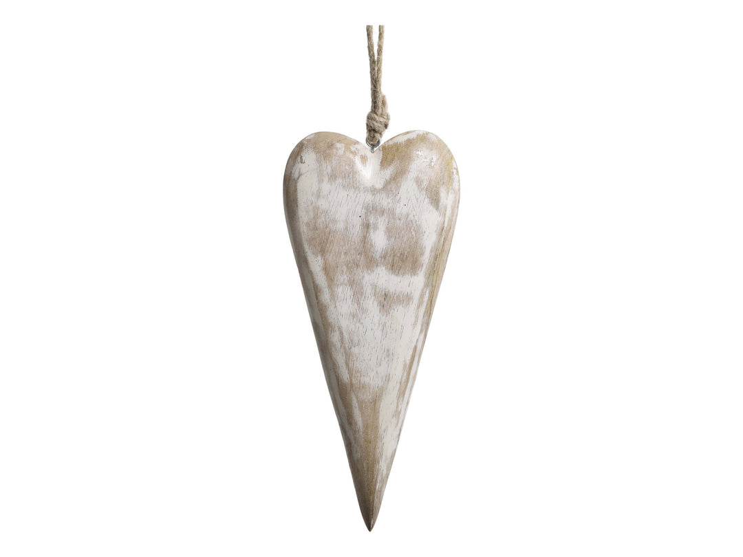 Rustic Wooden Hanging Heart