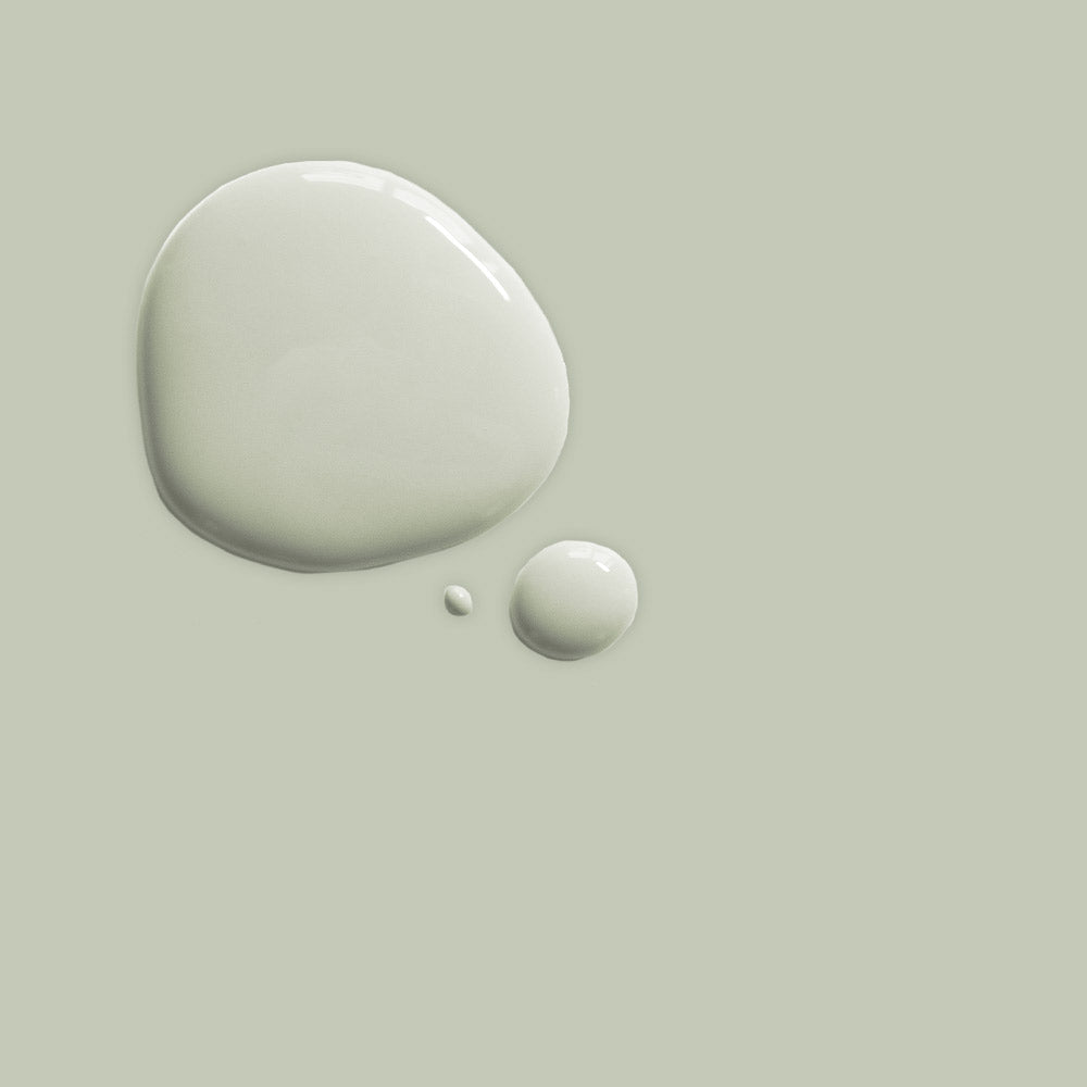 Annie Sloan Cotswold Green Satin Paint paint blob