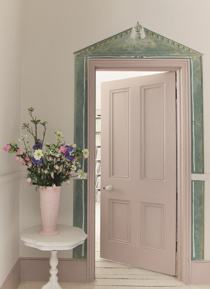 woodwork painted in Pointe Silk Satin Paint
