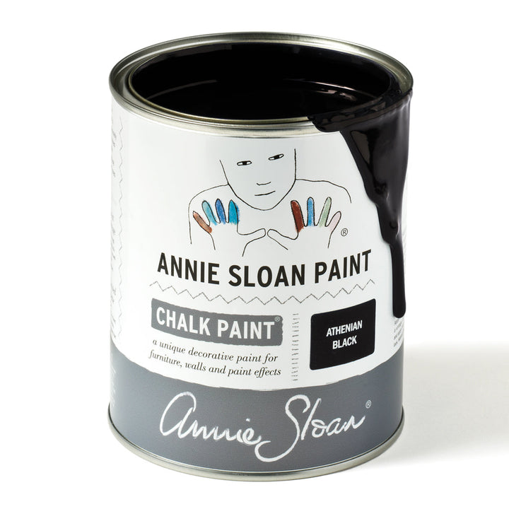 1L Athenian Black Chalk Paint by Annie Sloan for sale at Source for the Goose, Devon