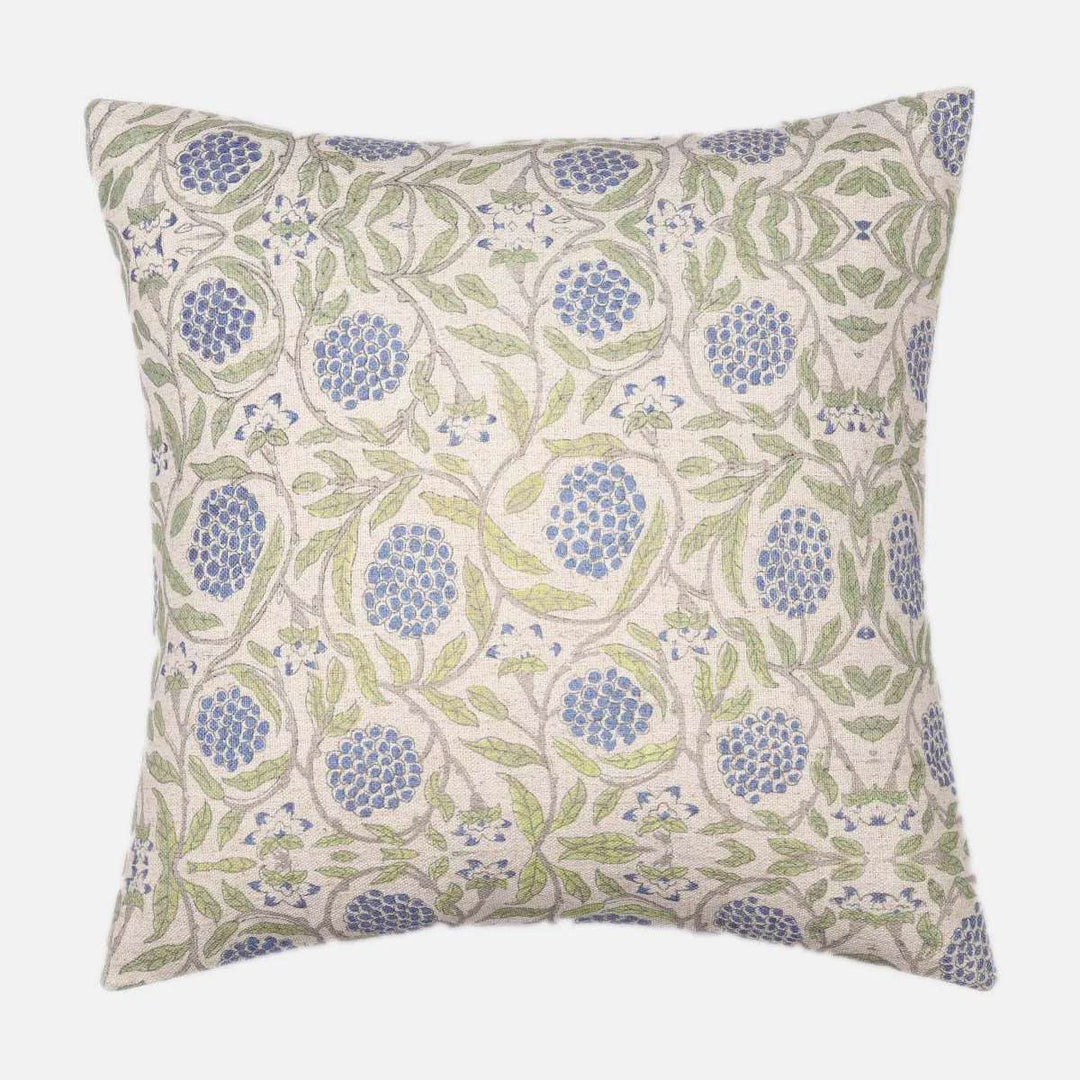 Blue and Green Balichostan Cushion for sale at Source for the Goose . Devon