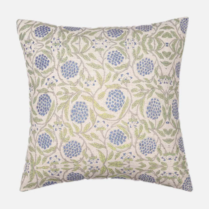 Blue and Green Balichostan Cushion for sale at Source for the Goose . Devon
