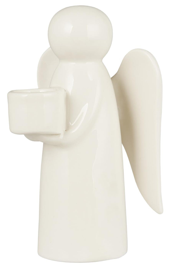 angel with wings candlestick