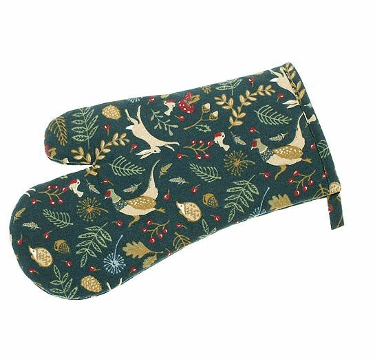 Enchanted Forest Design Oven Gauntlet by Waltons of Yorkshire at Source for the Goose 