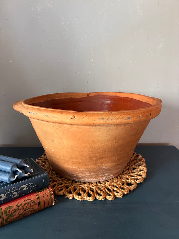 Extra Large Rustic Dairy Bowl