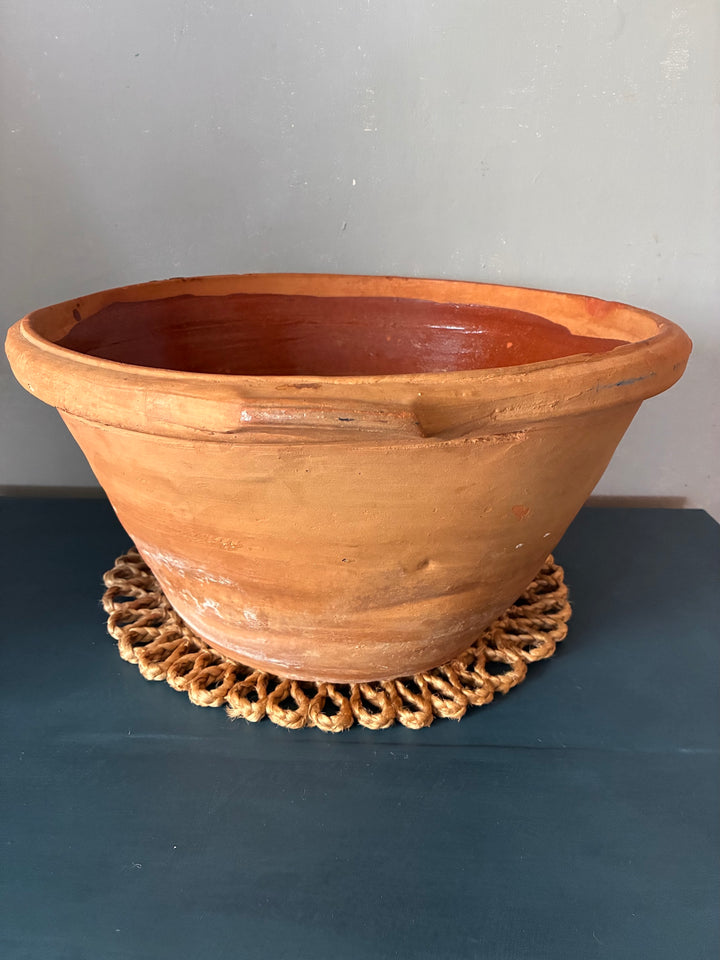 Extra Large Rustic Dairy Bowl