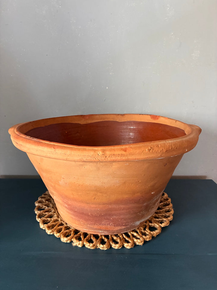 Extra Large Rustic Dairy Bowl