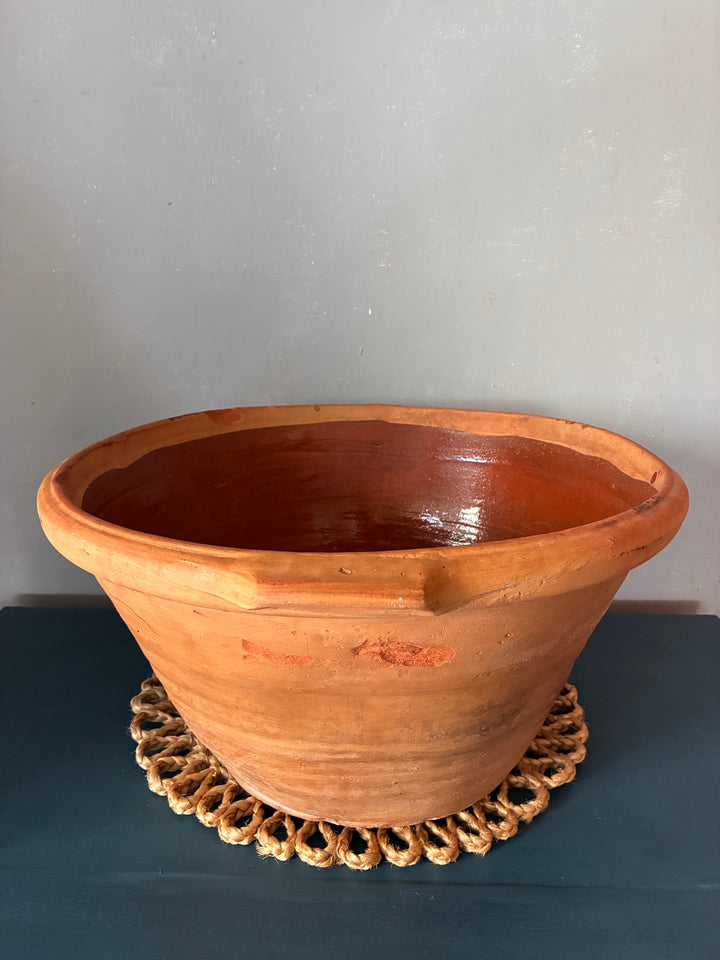 Extra Large Rustic Dairy Bowl