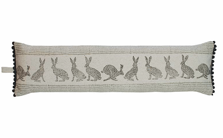 Forest Hare Draught Excluder Cushion by Waltons of Yorkshire