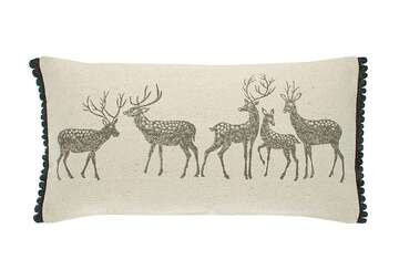 Forest Stag Cushion for sale at Source for the Goose 
