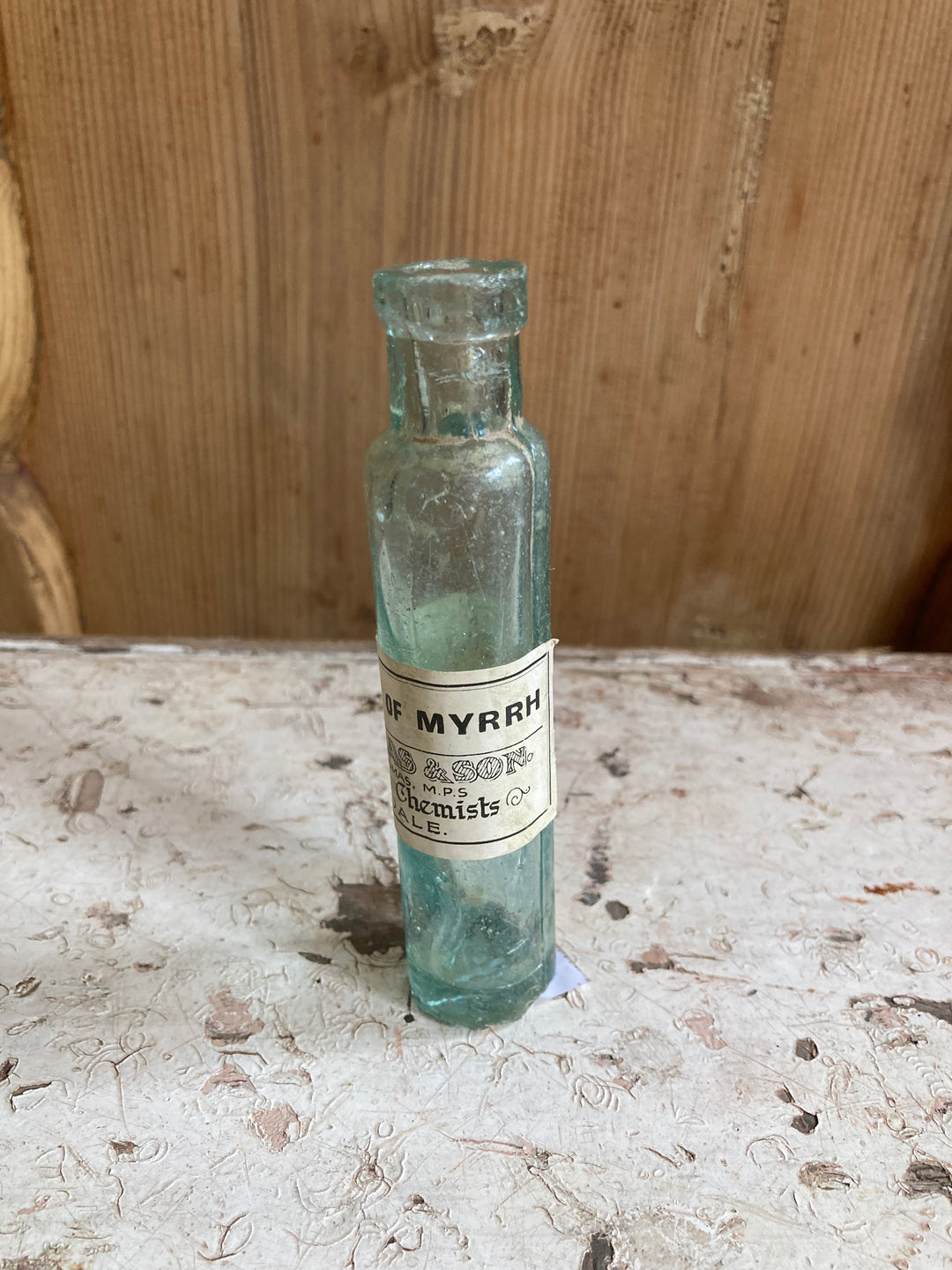 Tincture of Myrrh Apothecary bottle
