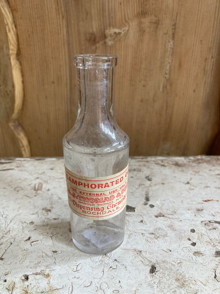 Camphorated Oil Apothecary bottle
