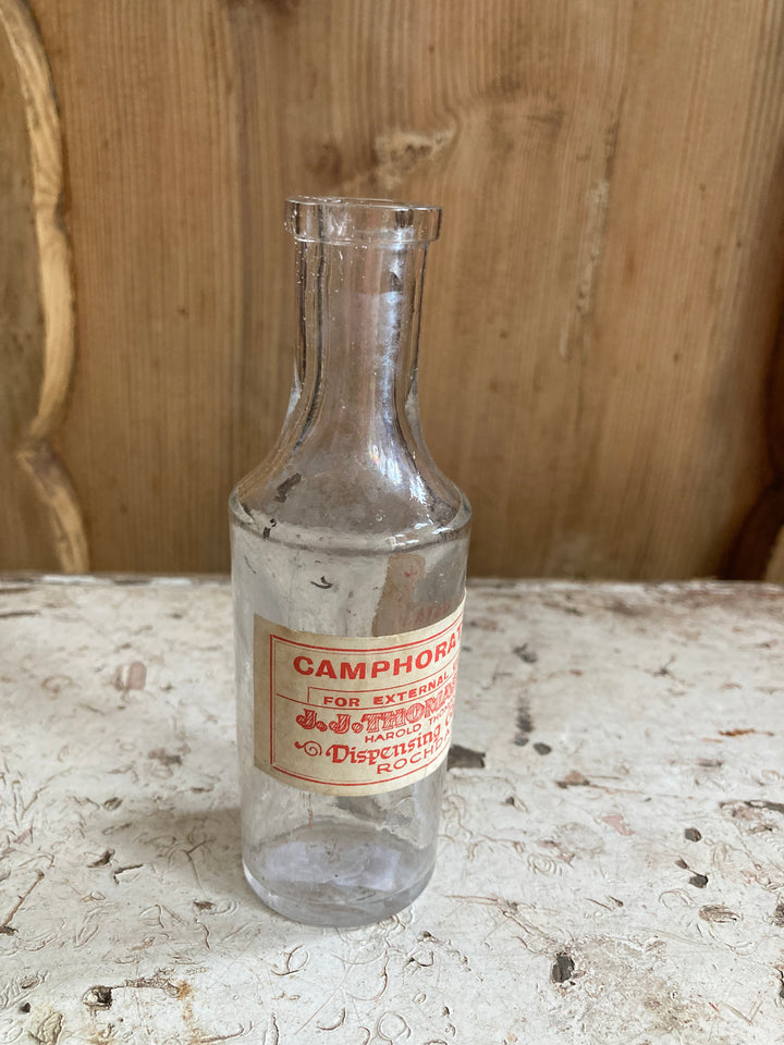 Camphorated Oil Apothecary bottle