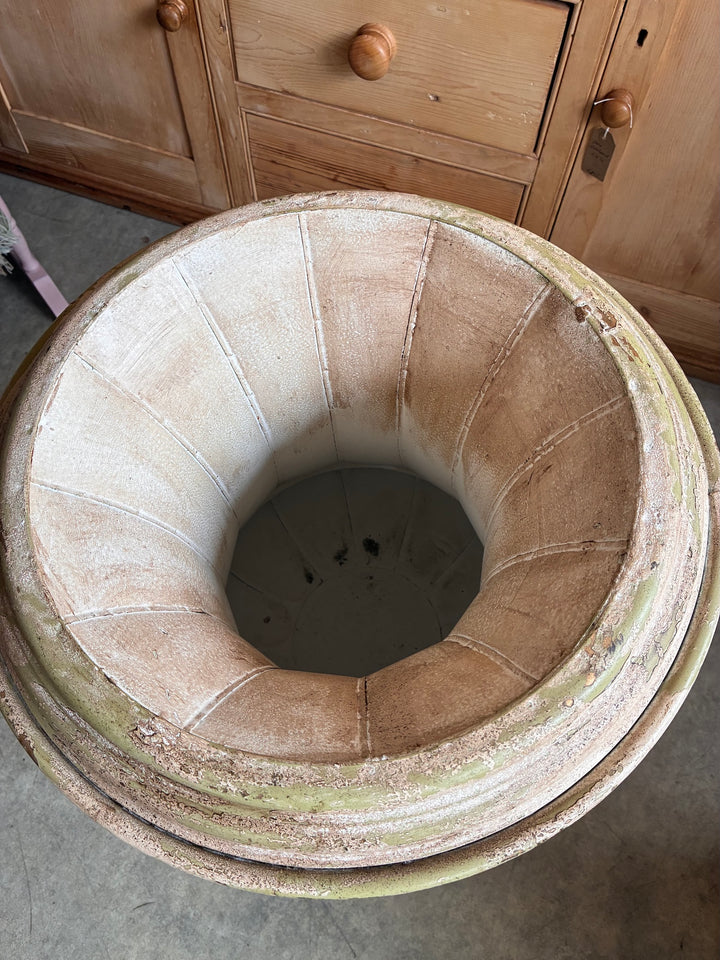 Medici Style Urn Planter showcasing vintage fluted bowl and detailed finish from Source for the Goose Devon.