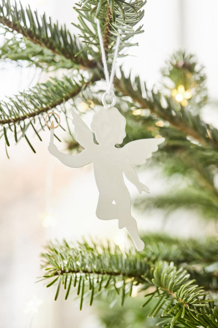 Nostalgic Handmade Christmas Angel with Candle  for sale at Source