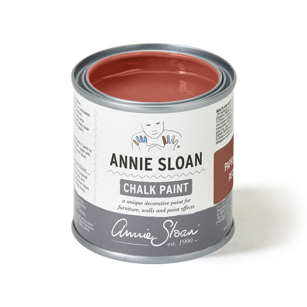 120ml Paprika Red Chalk Paint for sale at Source for the Goose 