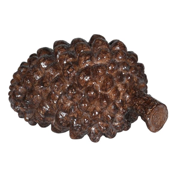 Frosted Pine Cone Decoration - Cosy and Natural