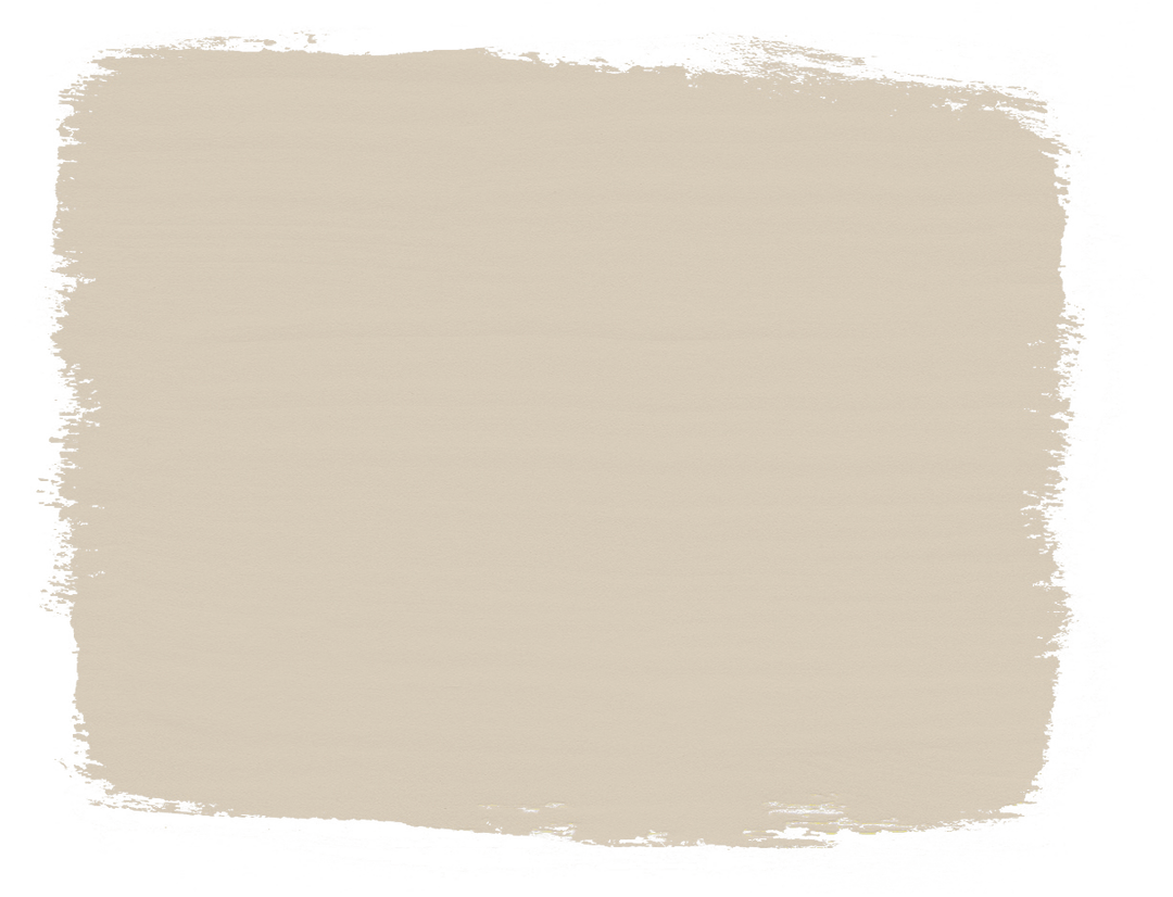 Canvas Chalk Paint swatch in neutral beige-white tones from Source for the Goose Devon.