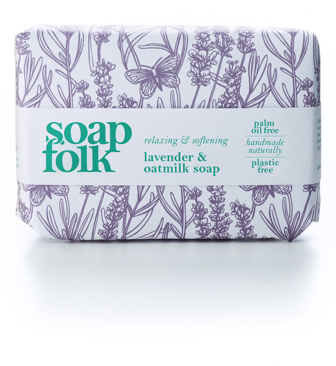Soap Folk Lavender and Oatmilk Soap for sale at Source for the Goose, Devon