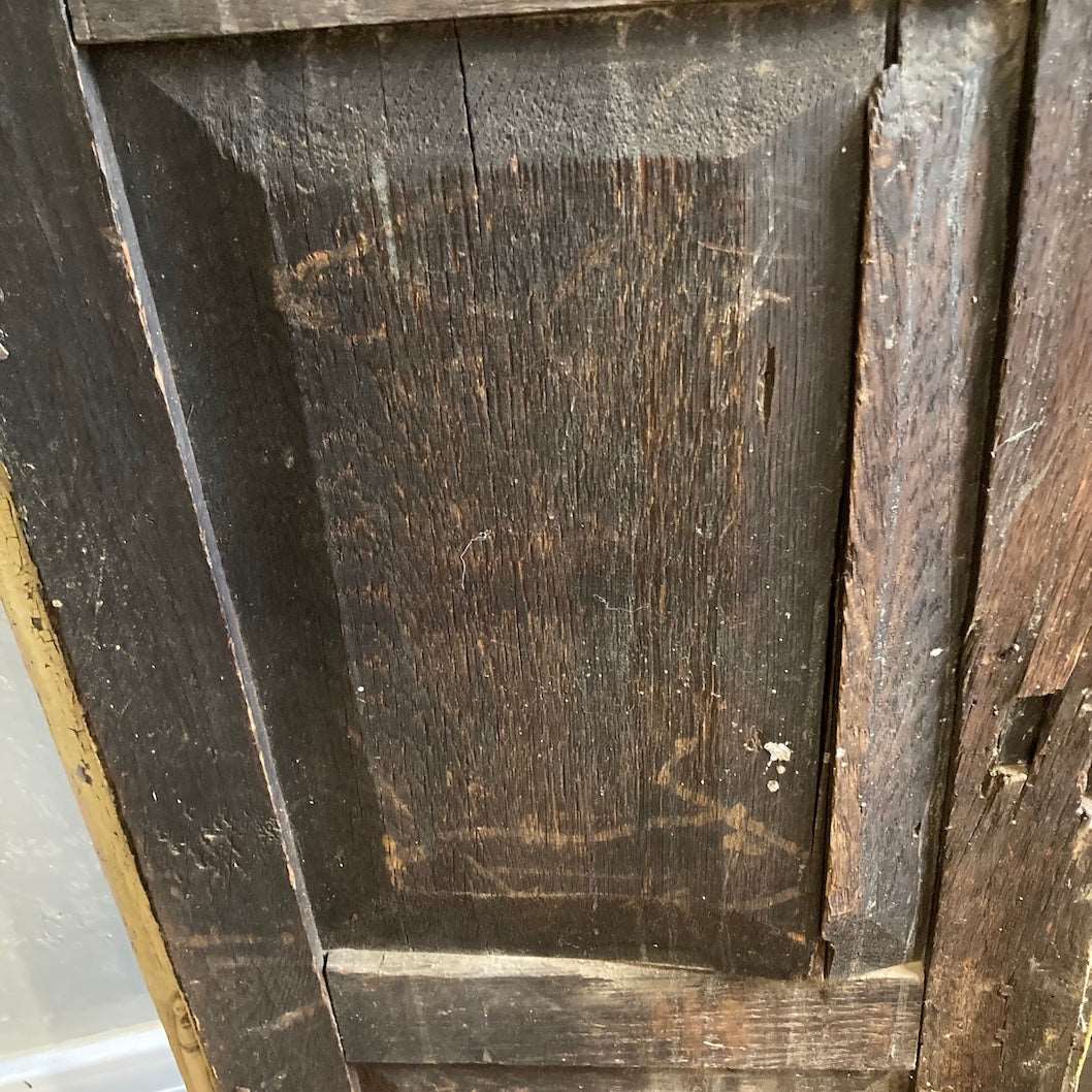 old vintage french shutter