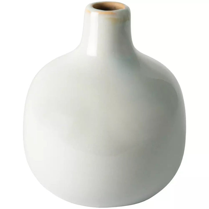 Dainty Ceramic Bud Vase- Various Colours in soothing smoke blue, perfect for home decor from Source for the Goose Devon.