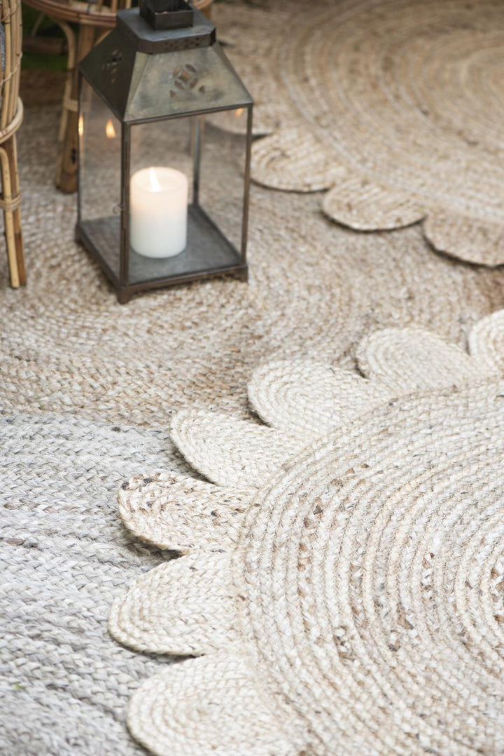 round jute rug for sale at Source for the Goose 