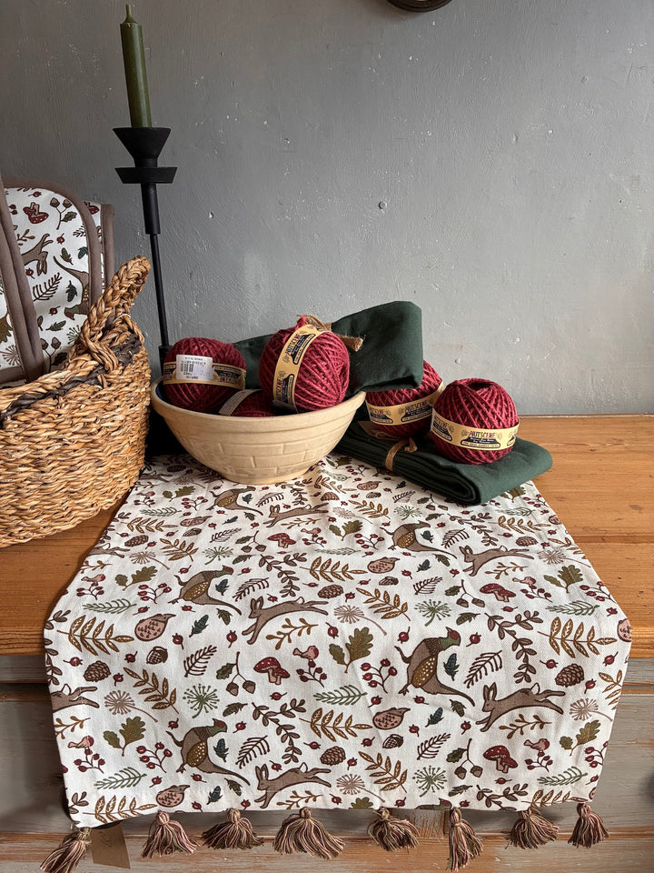 Into The Woods Rustic Table Runner