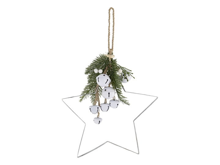 Large Hanging Star with Bells for sale at Source for the Goose 