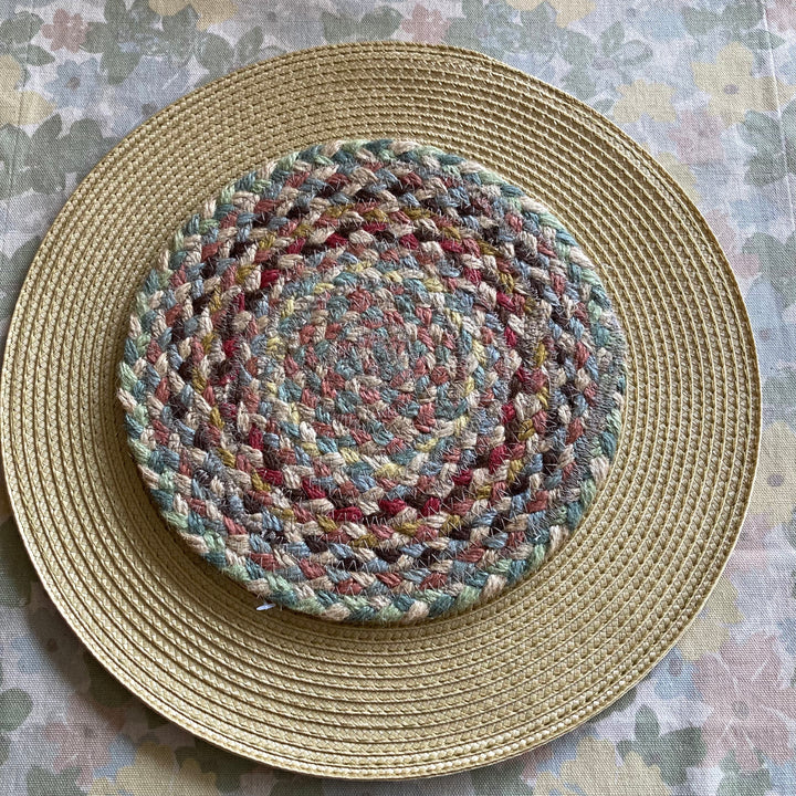 jute  and circular placemats at Source for the Goose 