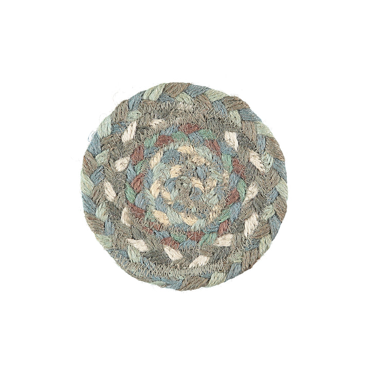 Set of Six Jute Coasters - Seaspray for sale at Source for the Goose 
