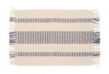 Recycled Cotton Blue Stripe Placemat for sale at Source for the Goose, Devon