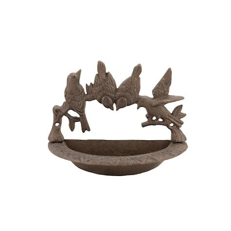 Cast Iron Wall Mounted Bird Bath