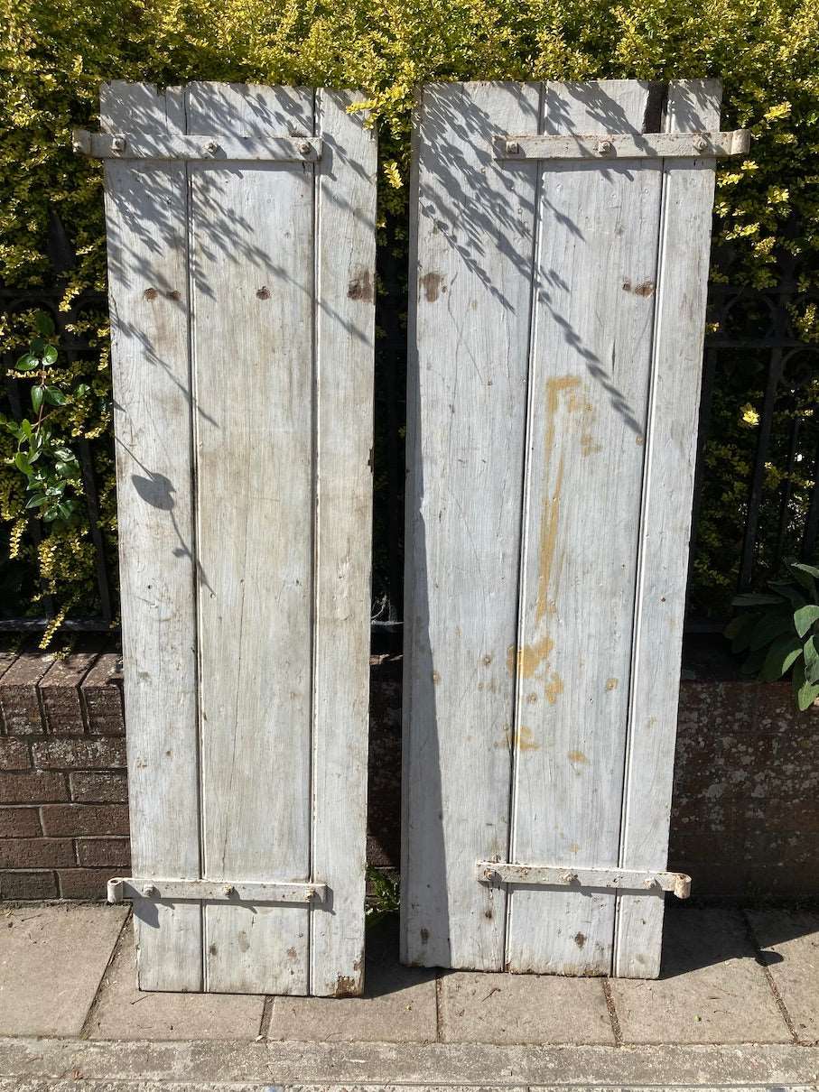 vintage French shutters for sale at Source for the Goose, Devon, UK