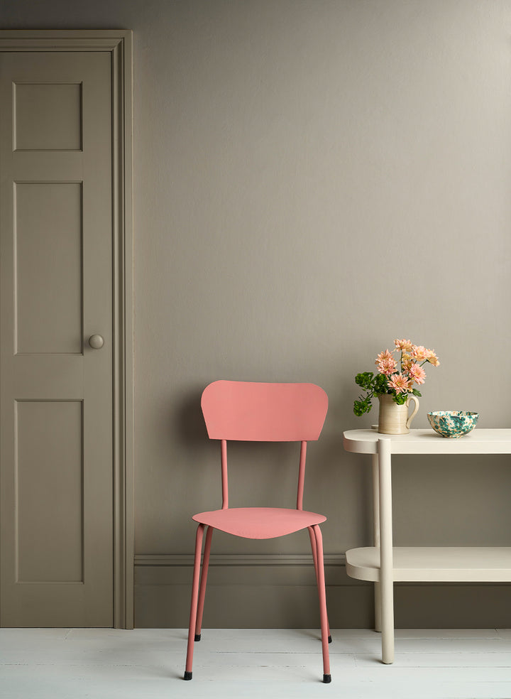 woodwork painted in French Linen Satin Paint