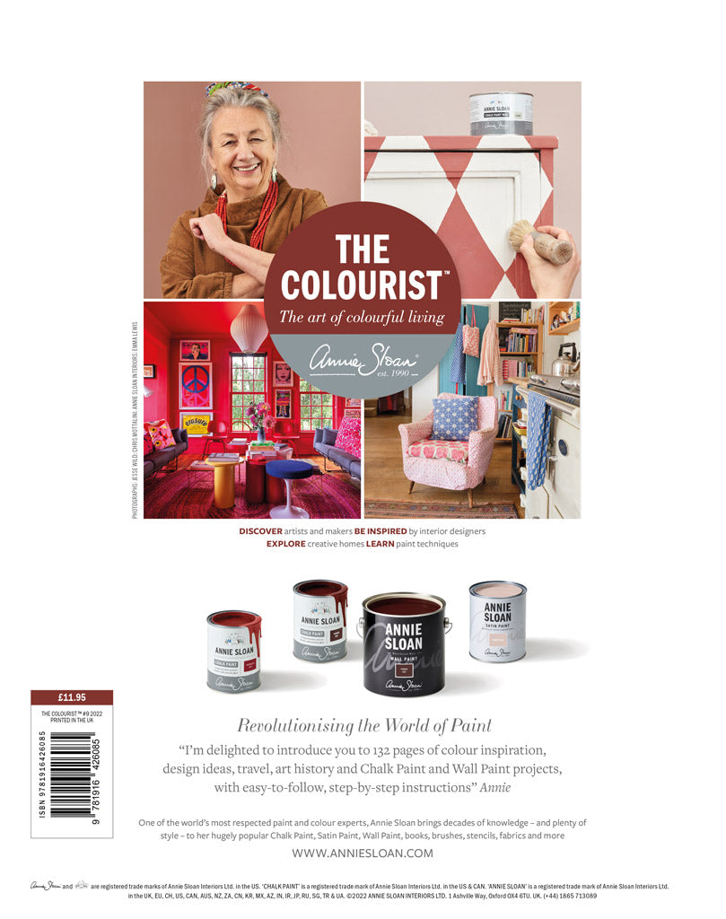 Annie Sloan The Colourist Issue 9 -All The Reds