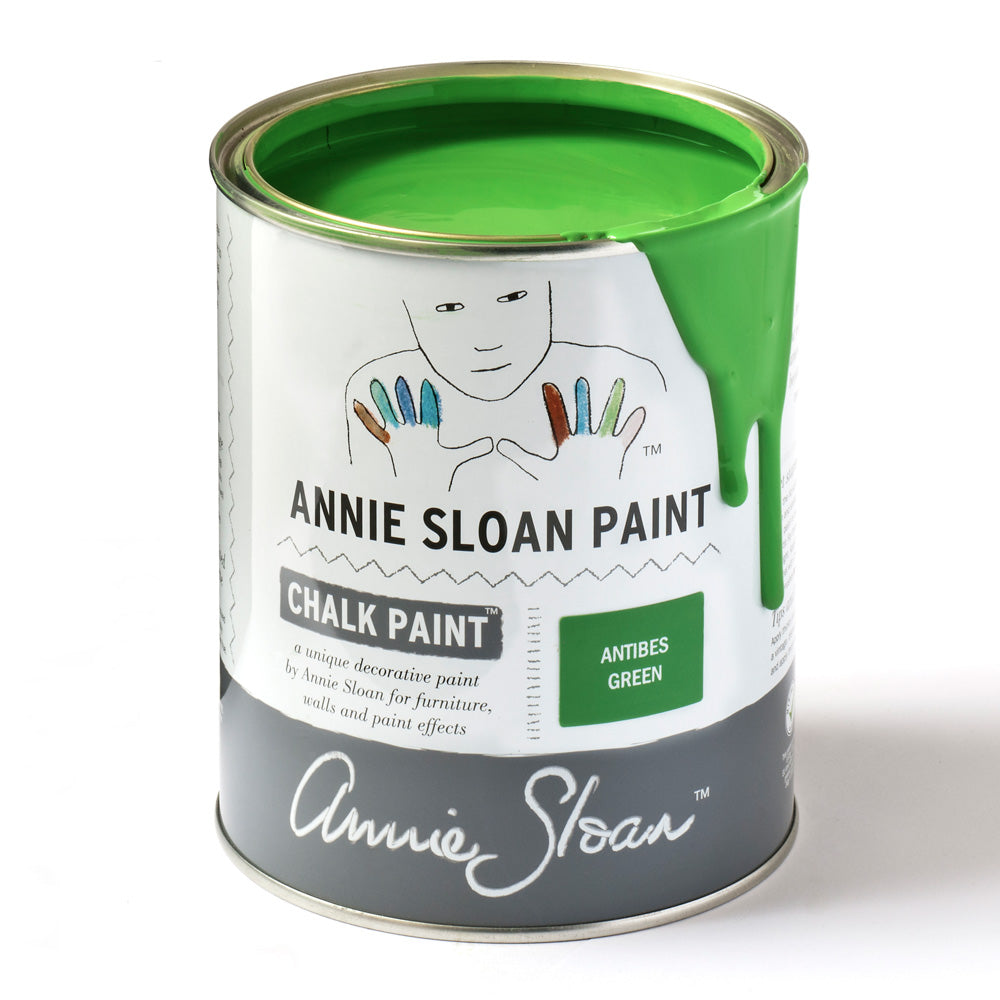 1L Antibes Green Chalk Paint by Annie Sloan for sale at Source for the Goose, Devon, UK
