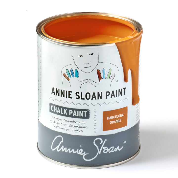 1L Barcelona Orange Chalk Paint by Annie Sloan for sale at Source for the Goose 