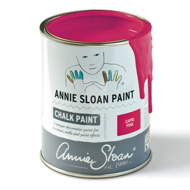 1L Capri Pink Chalk Paint by Annie Sloan for sale at Source for the Goose, Devon, UK